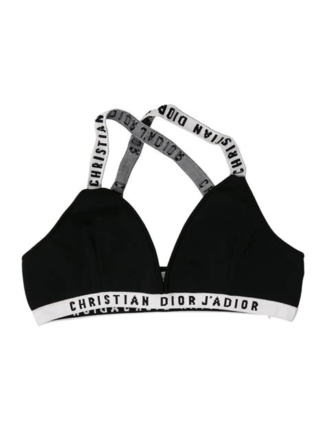 dior logo bralette